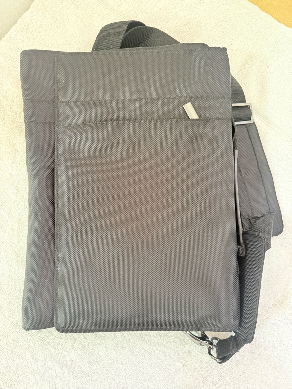 Black Men's Messenger Crossbody Bag